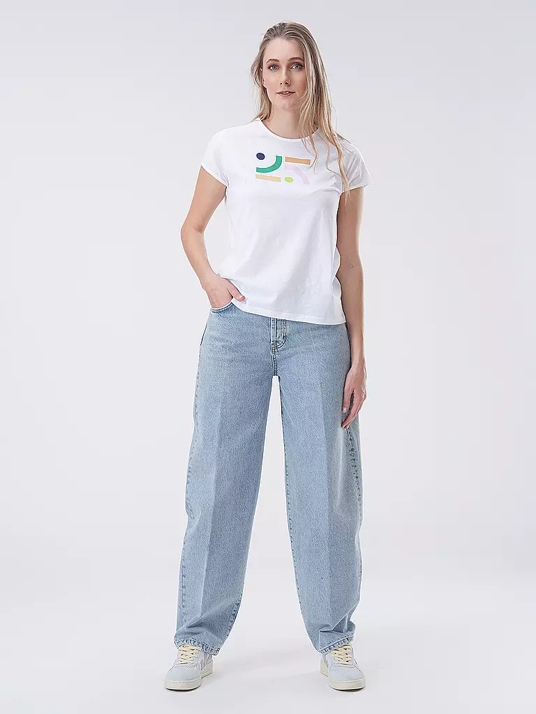 LANIUS | T-Shirt  | Blanc