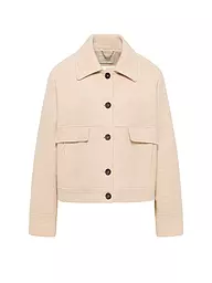 LANIUS | Veste en laine foulée | Crème