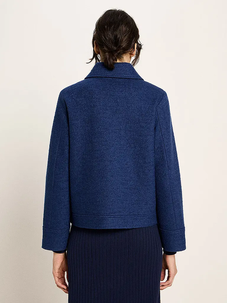 LANIUS | Veste en laine foulée | 