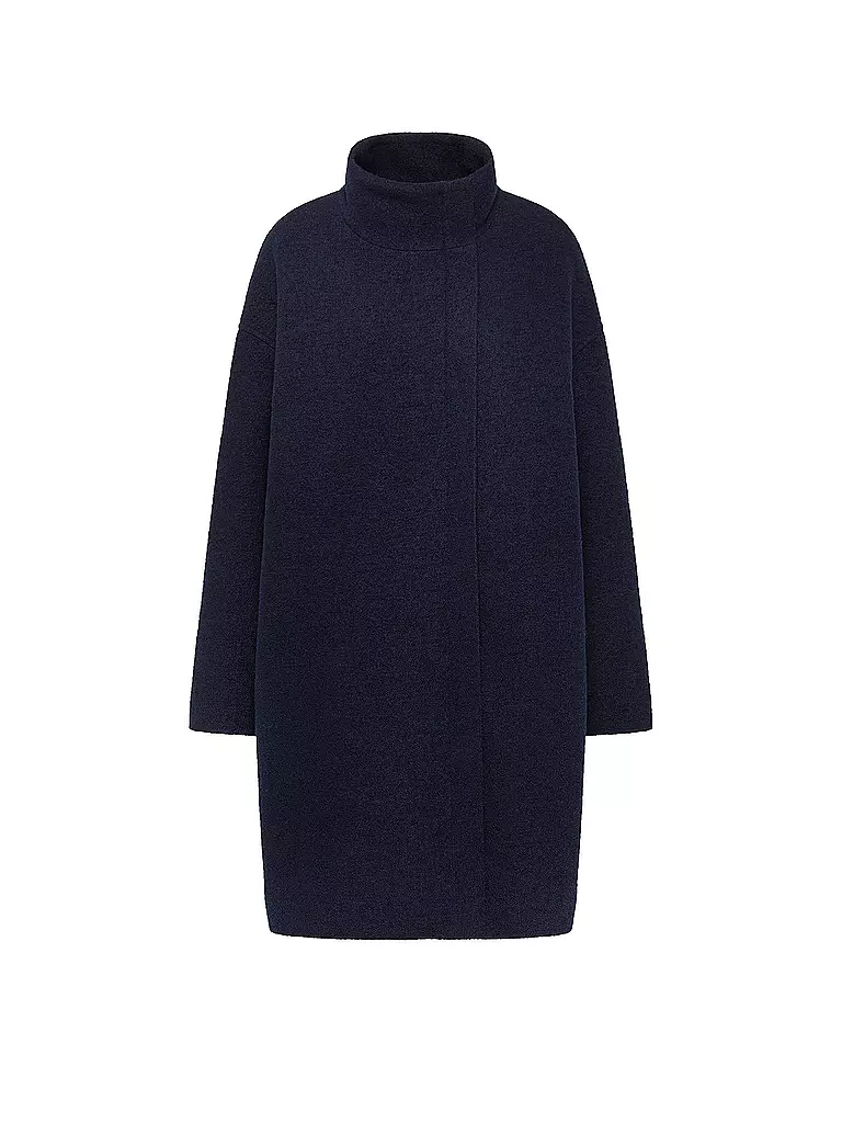 LANIUS | Wollmantel Oversized Fit | Bleu foncé