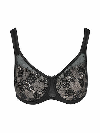 LASCANA | Soutien-gorge minimiseur PERFECT BASIC noir-nougat