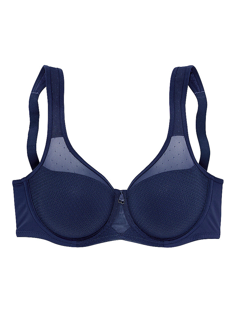 Soutien-gorge minimiseur PERFECT BASIC bleu foncé bleu marine 85D