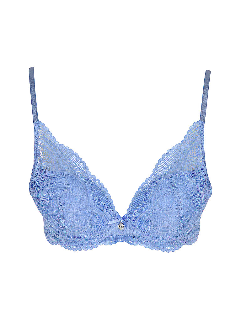 Soutien-gorge push-up VIVIANNA bleuet bleu 75A