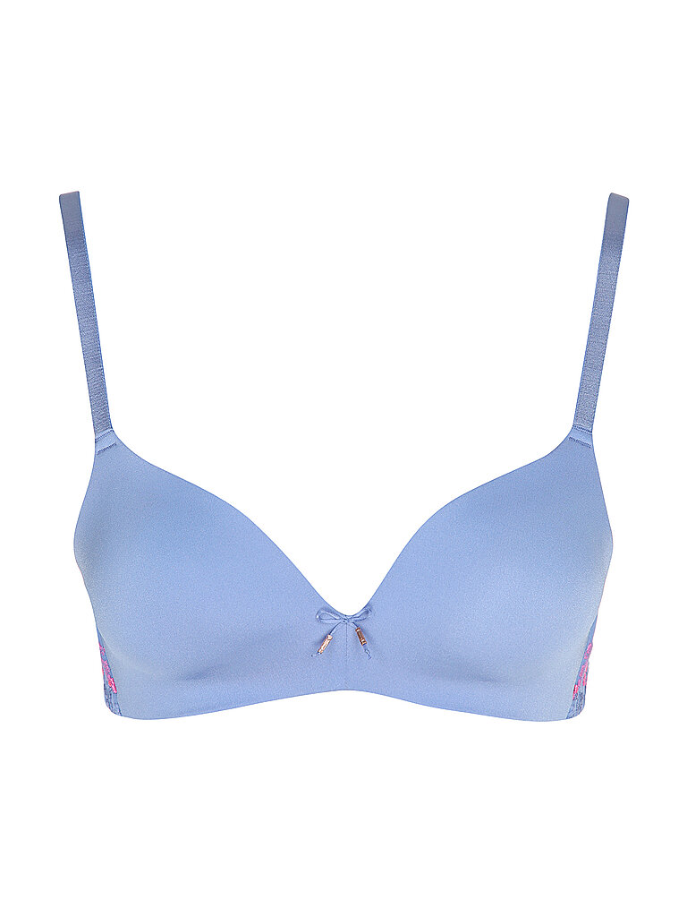 Soutien-gorge sans armatures MARIA cornfl-pink bleu 80A