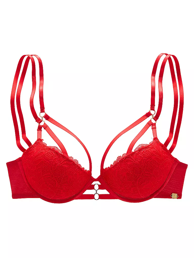 LASCANA | Nom du produit: Push Up BH TEMPTATION 2 red | Rouge