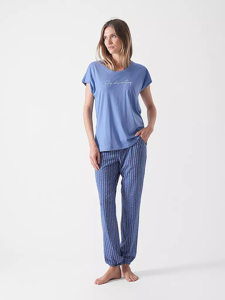 LASCANA | Pantalon de pyjama VIVANCE DREAMS | blau
