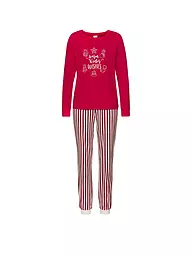 LASCANA | Pyjama LAS XMAS | Rouge