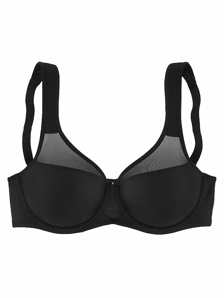 LASCANA | Soutien-gorge minimiseur PERFECT BASIC noir | 