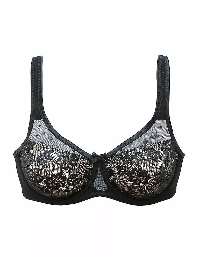 LASCANA | Soutien-gorge minimiseur PERFECT BASIC noir-nougat | 