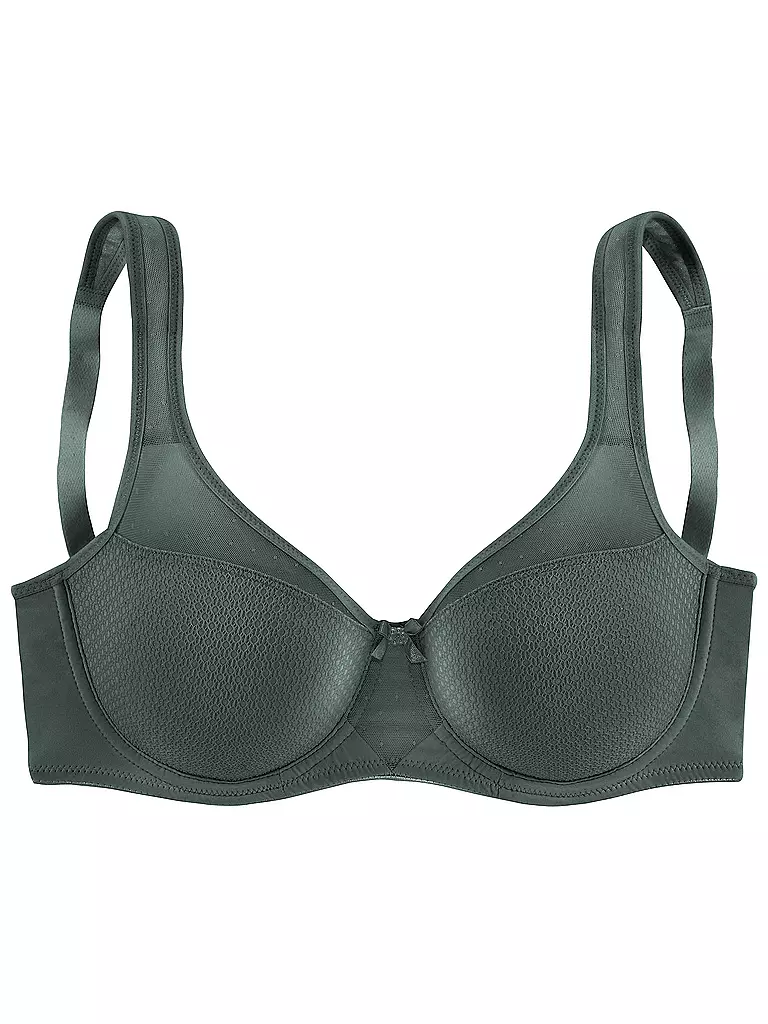 LASCANA | Soutien-gorge minimiseur PERFECT BASIC vert foncé | dunkelgrün