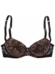 LASCANA | Soutien-gorge push-up LEO imprimé léopard | Marron