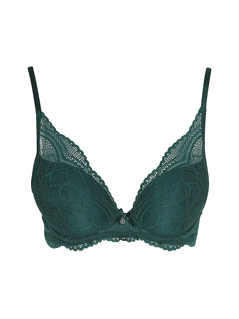 LASCANA | Soutien-gorge push-up VIVIANNA vert sapin | Vert foncé