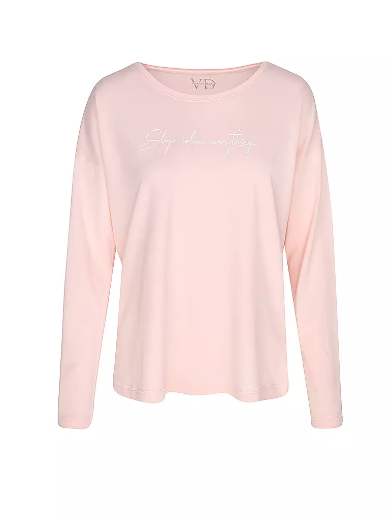 LASCANA | T-shirt à manches longues COZY DREAMS | rosa
