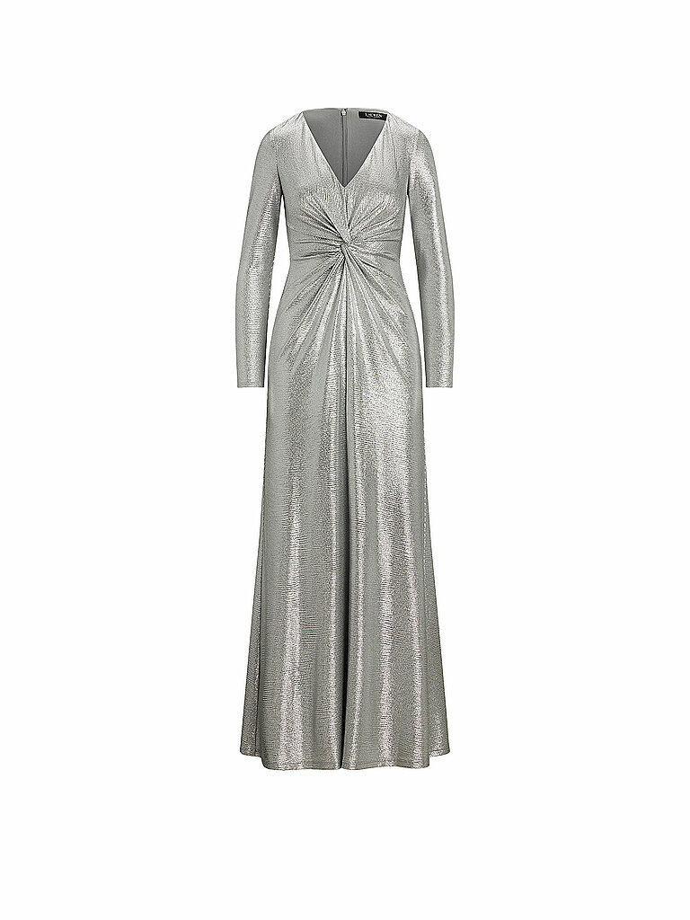 Robe de soirée NADIRA argent 40