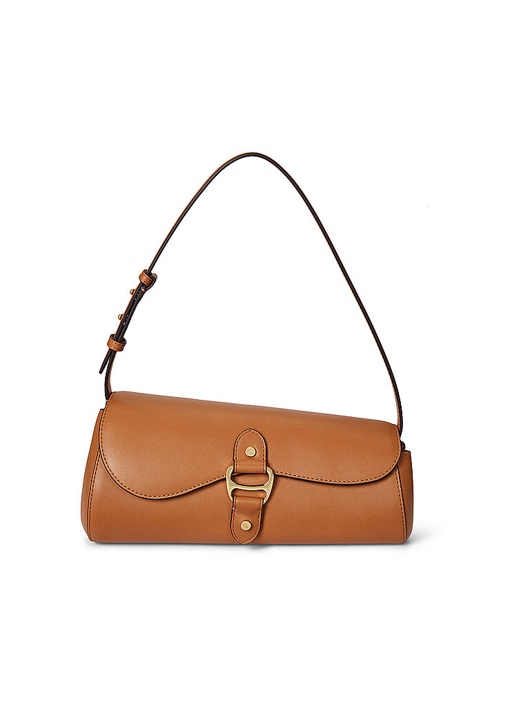 Sac en cuir - Sac bandoulière TASHA Medium camel