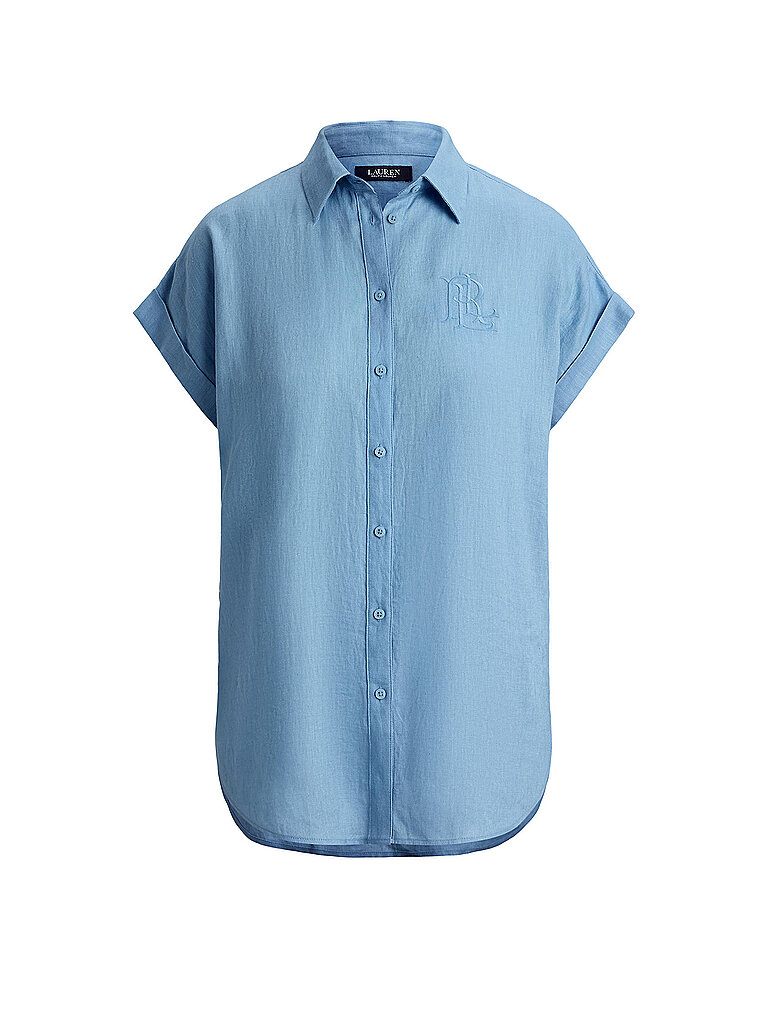 Ralph Lauren Blouse en lin bleu L
