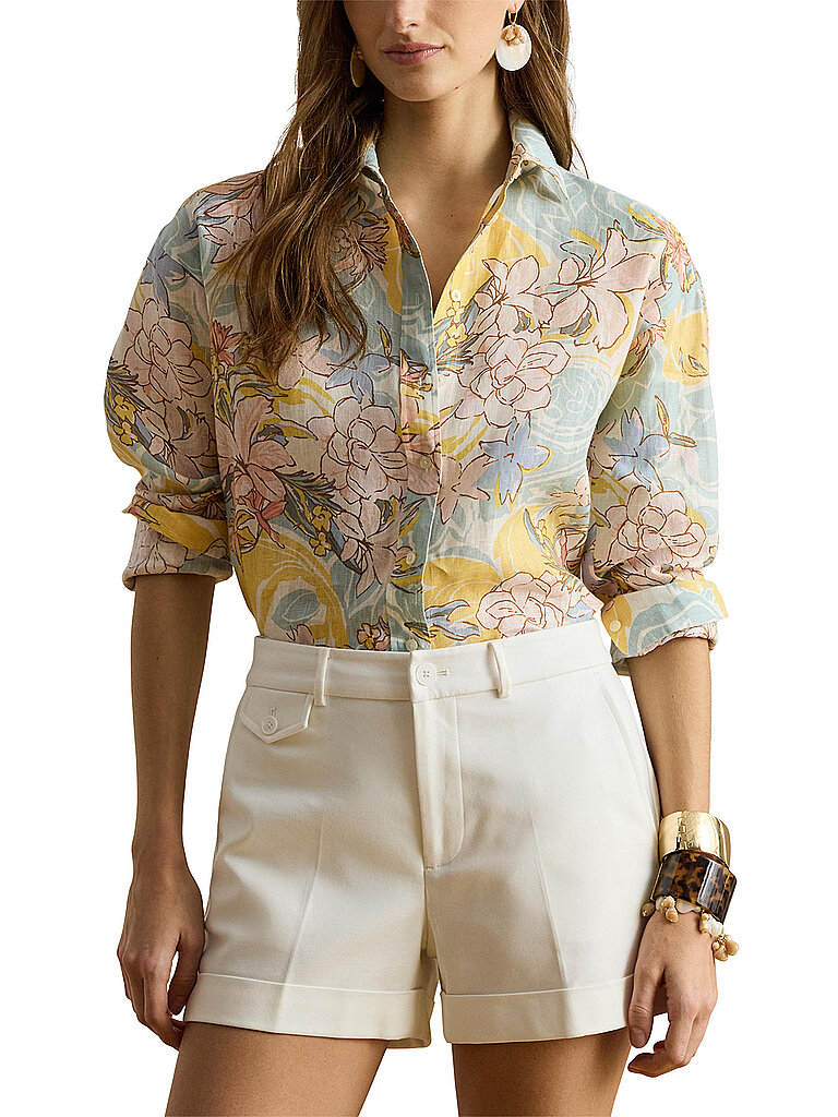 Blouse en lin crème XXL