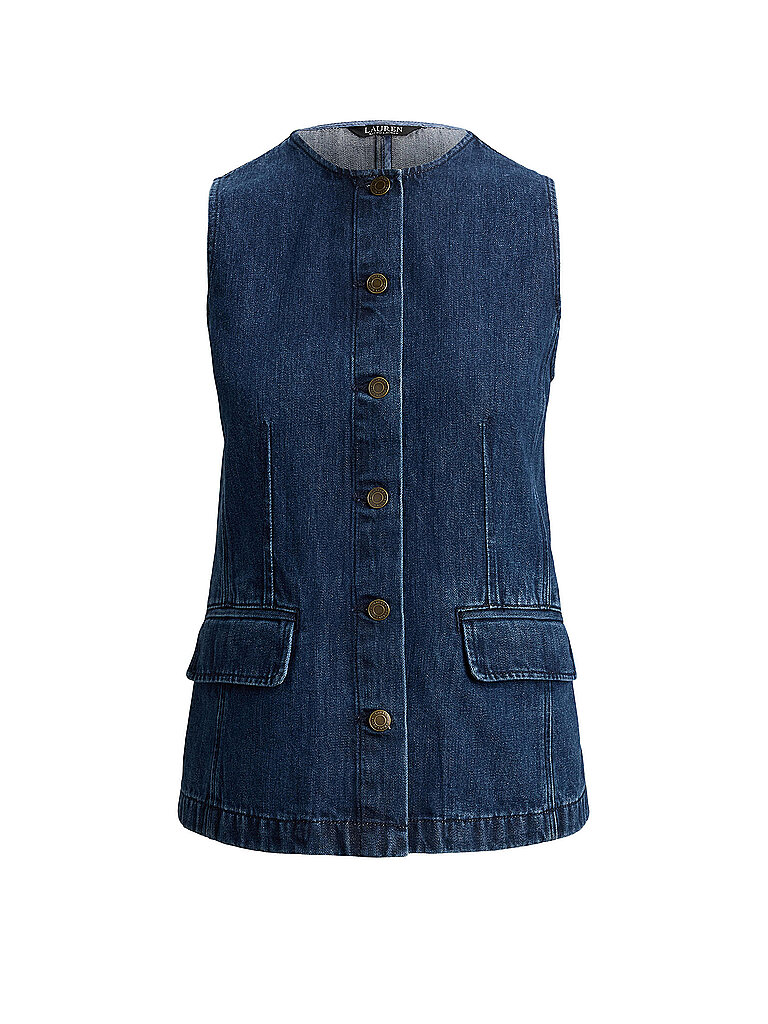 Ralph Lauren Gilet bleu 40