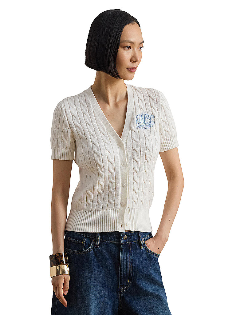 Ralph Lauren Cardigan blanc S