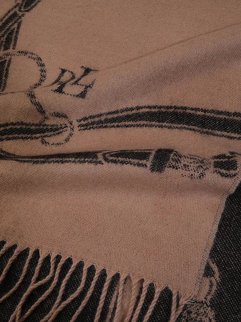 LAUREN RALPH LAUREN | Ensemble 2 pièces bonnet et écharpe | camel