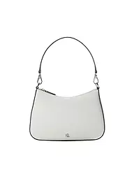LAUREN RALPH LAUREN | Ledertasche - Henkeltasche DANNI 26 Medium | Blanc