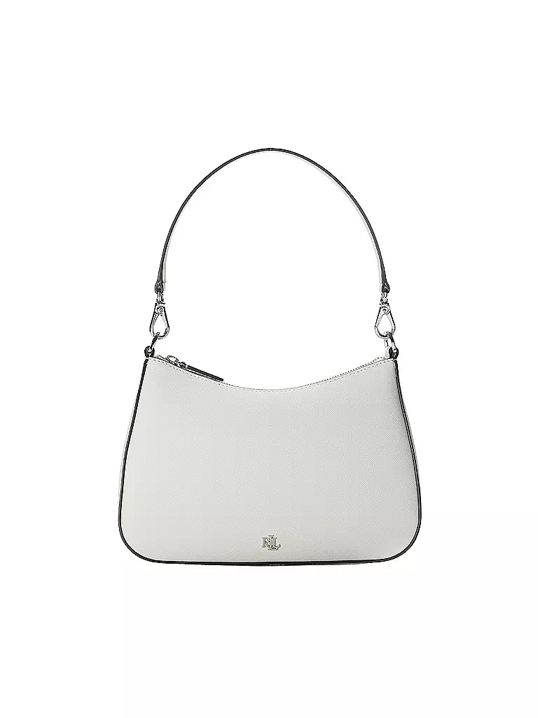 LAUREN RALPH LAUREN | Ledertasche - Henkeltasche DANNI 26 Medium | Blanc