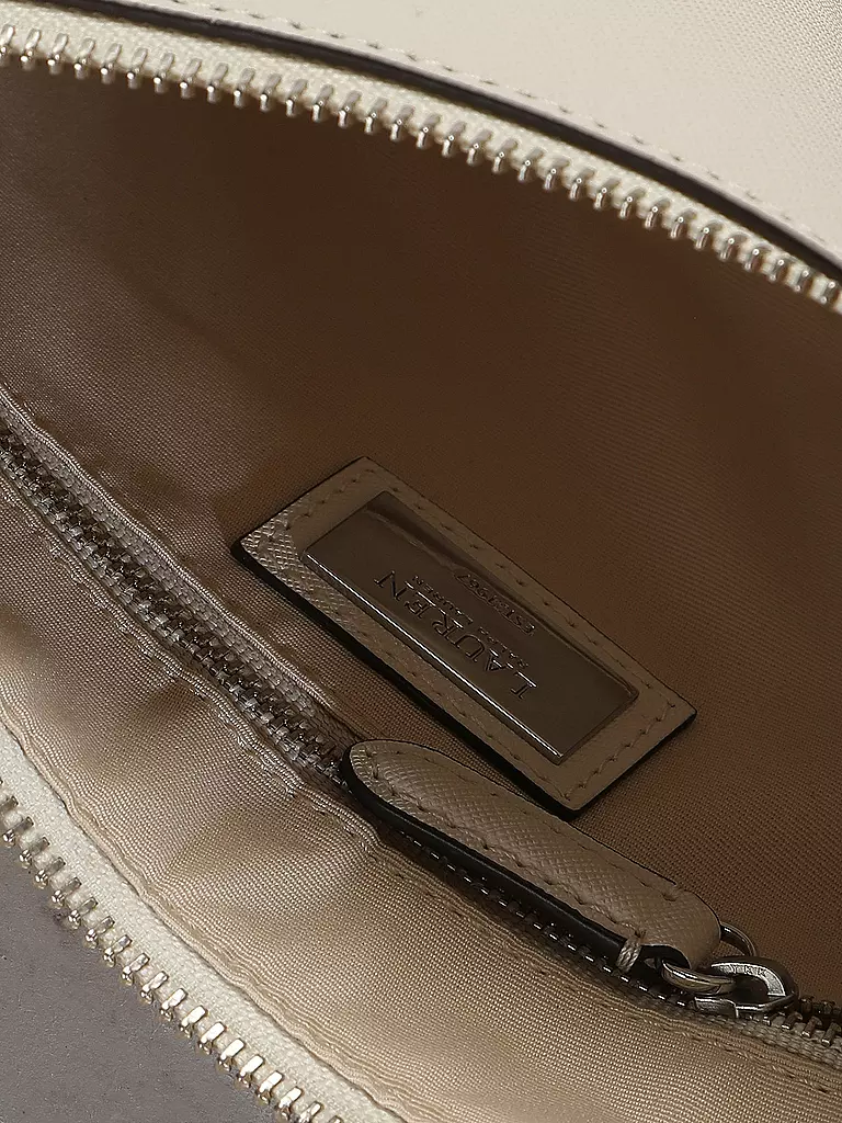 LAUREN RALPH LAUREN | Ledertasche - Henkeltasche DANNI 26 Medium | Blanc