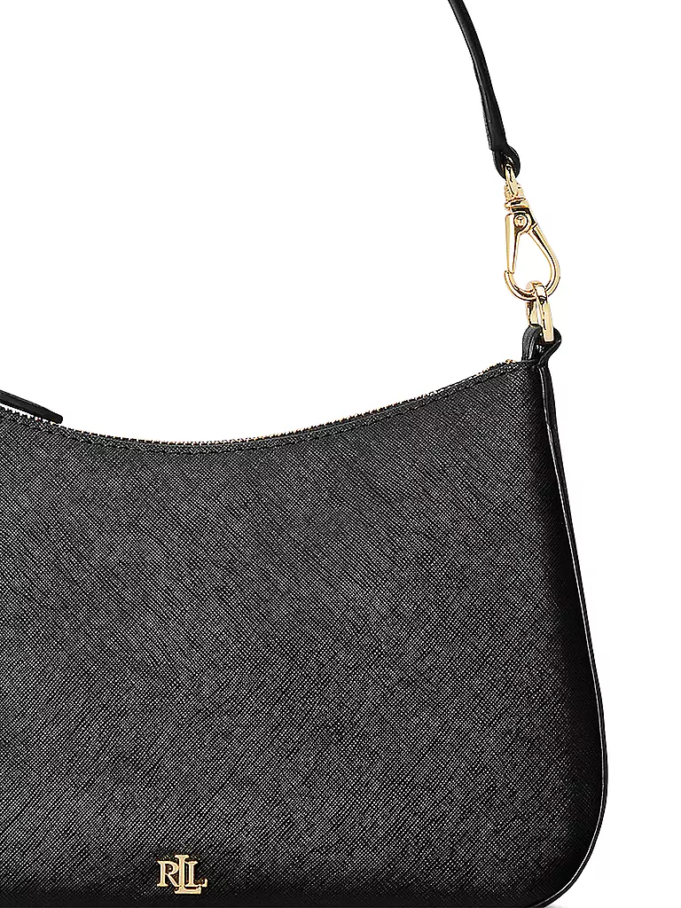 LAUREN RALPH LAUREN | Ledertasche - Henkeltasche DANNI 26 Medium | Noir