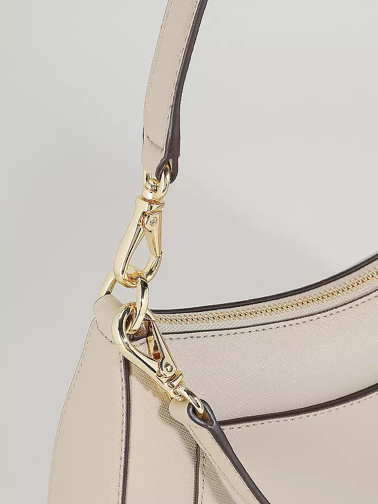 LAUREN RALPH LAUREN | Ledertasche - Henkeltasche DANNI 26 Medium | Crème