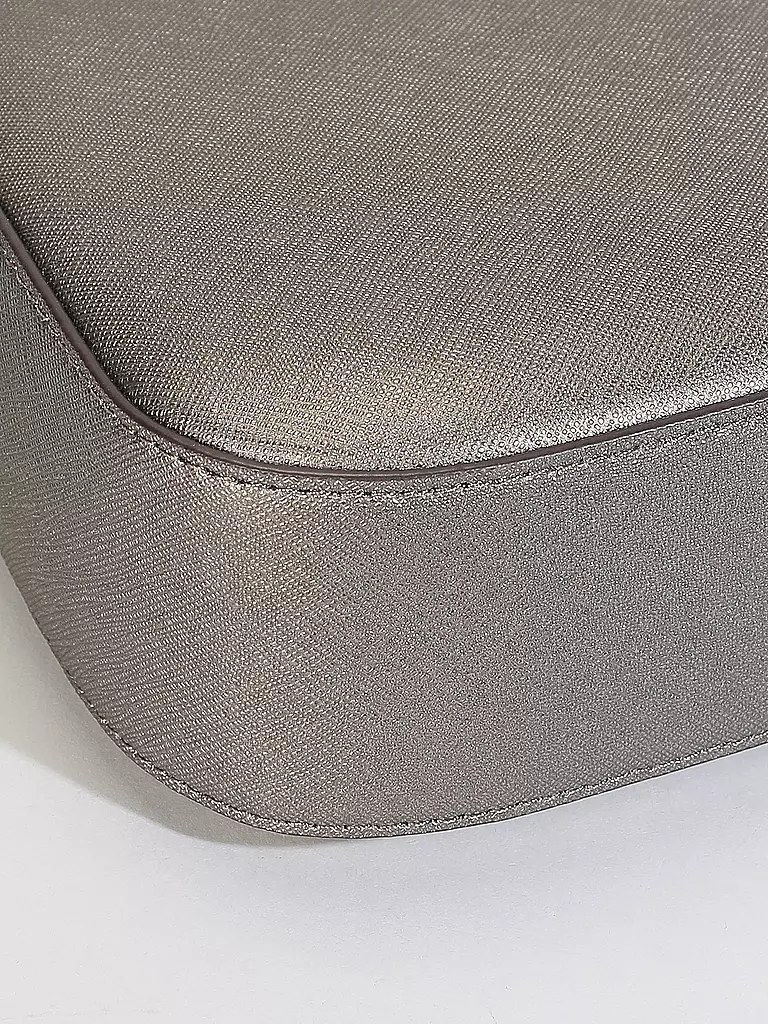 LAUREN RALPH LAUREN | Ledertasche - Henkeltasche DANNI 26 Medium | Argent