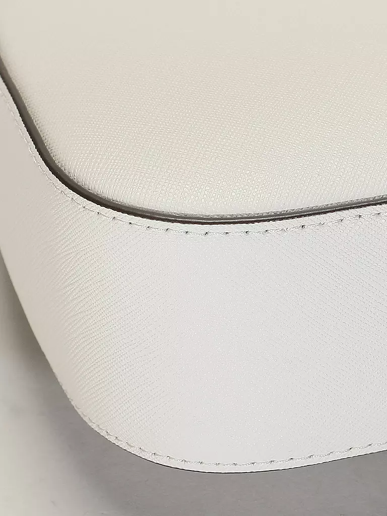 LAUREN RALPH LAUREN | Ledertasche - Henkeltasche DANNI 26 Medium | Blanc