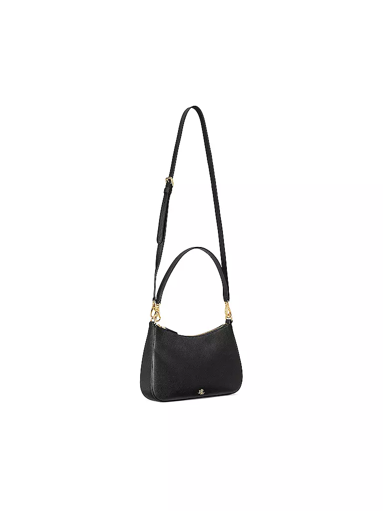 LAUREN RALPH LAUREN | Ledertasche - Henkeltasche DANNI 26 Medium | Noir
