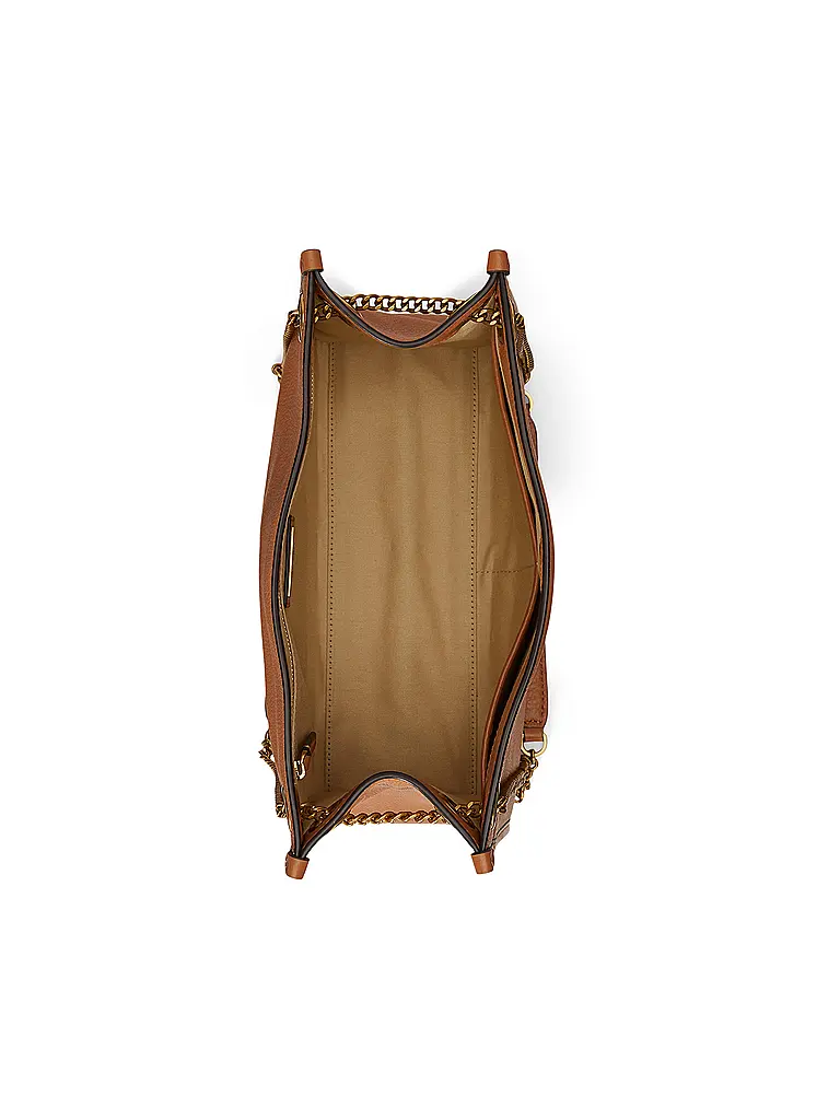 LAUREN RALPH LAUREN | Ledertasche - Shopper BRADLY Medium | camel