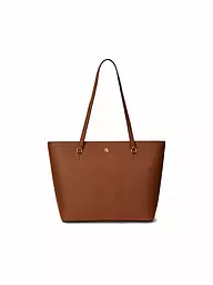 LAUREN RALPH LAUREN | Ledertasche - Shopper KARLY Medium | Marron