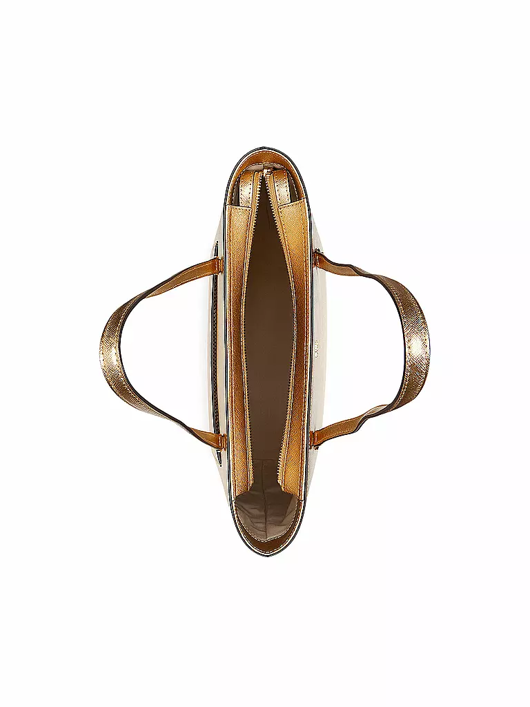 LAUREN RALPH LAUREN | Ledertasche - Shopper KARLY Medium | Or