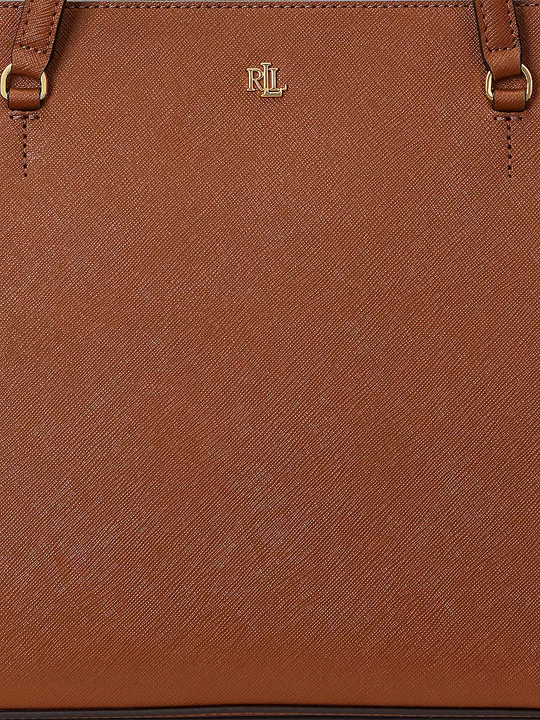 LAUREN RALPH LAUREN | Ledertasche - Shopper KARLY Medium | Marron
