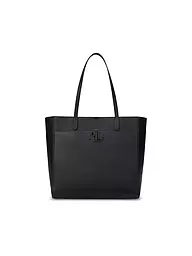 LAUREN RALPH LAUREN | Ledertasche - Shopper Large  | Noir