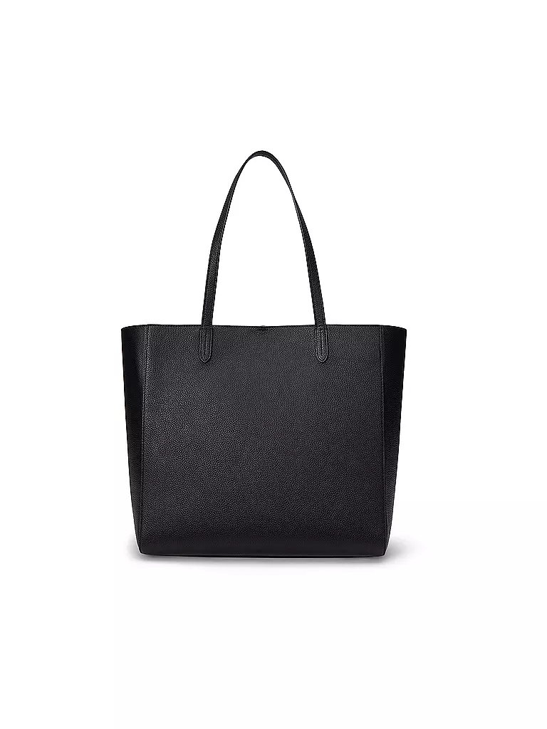 LAUREN RALPH LAUREN | Ledertasche - Shopper Large  | Noir