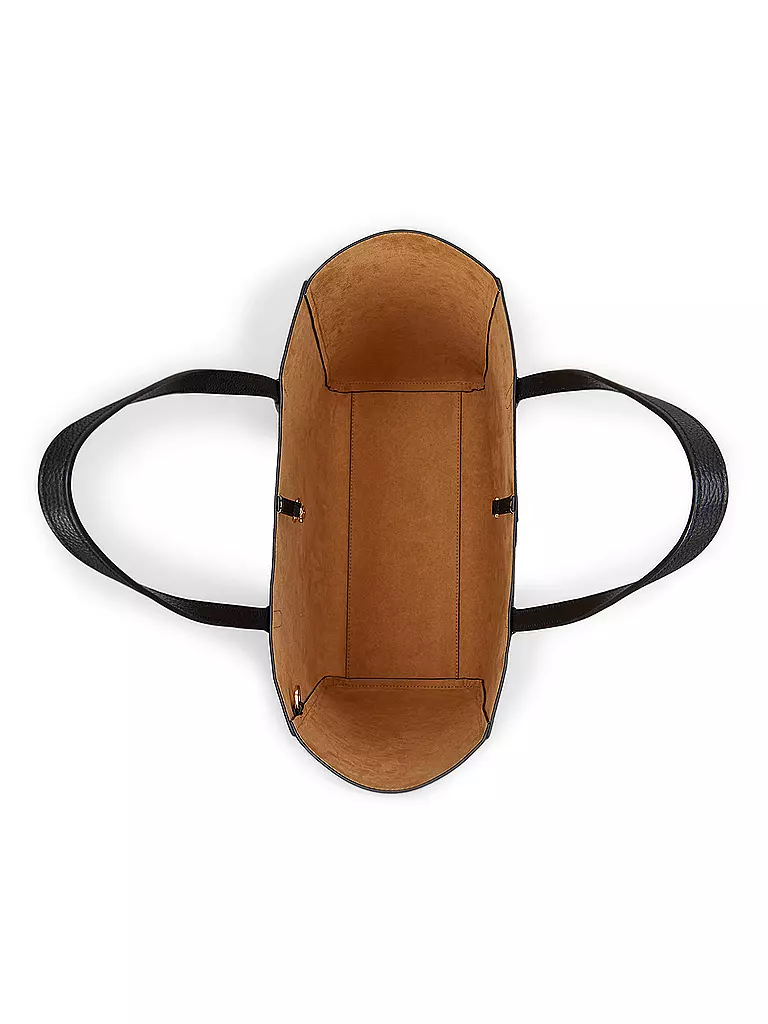 LAUREN RALPH LAUREN | Ledertasche - Shopper Large  | Noir