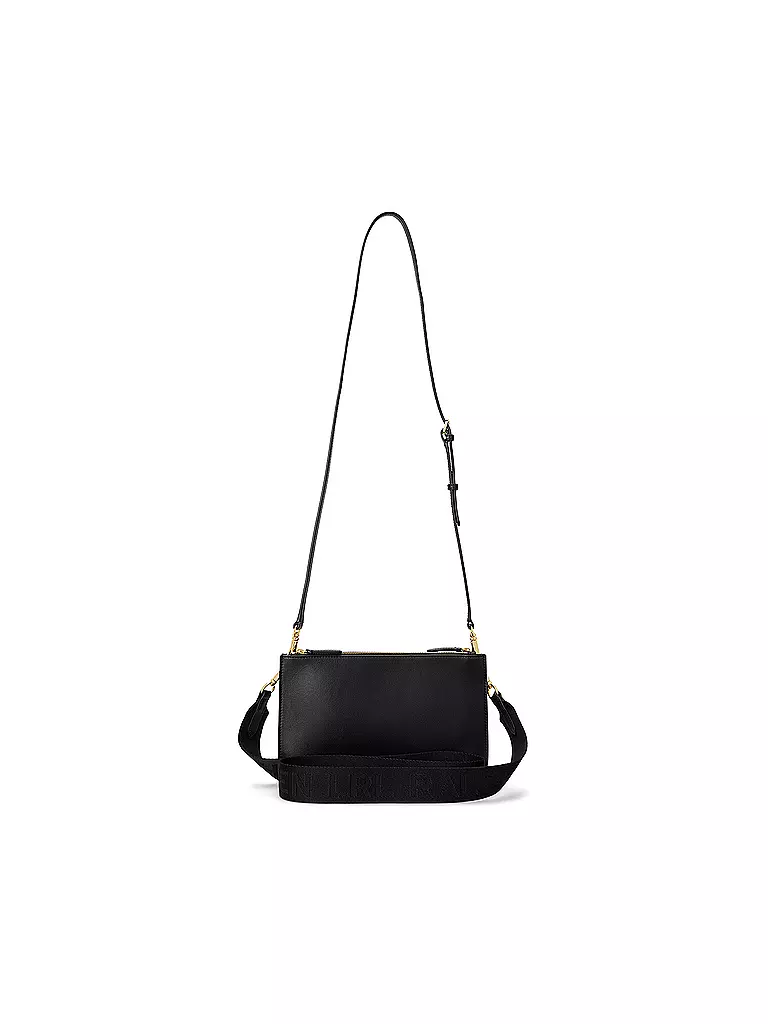 LAUREN RALPH LAUREN | Ledertasche - Umhängetasche LANDYN Medium | Noir