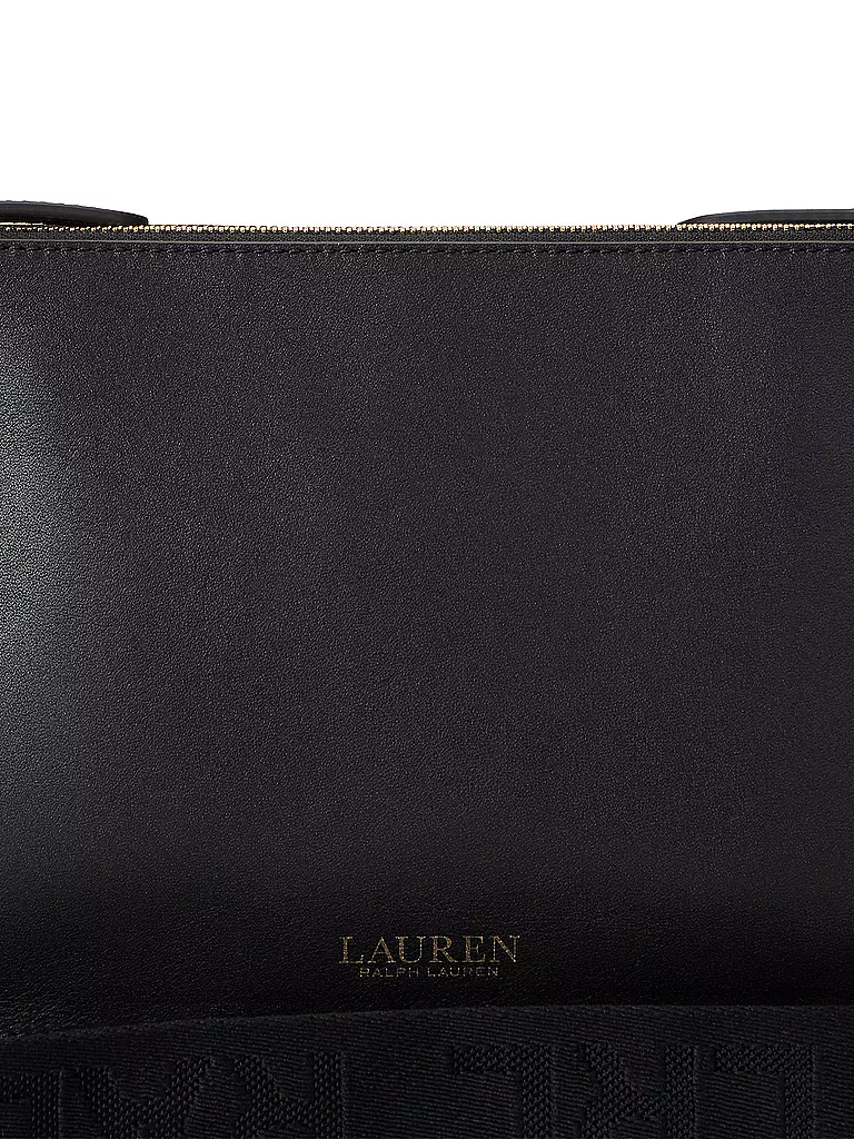 LAUREN RALPH LAUREN | Ledertasche - Umhängetasche LANDYN Medium | Noir