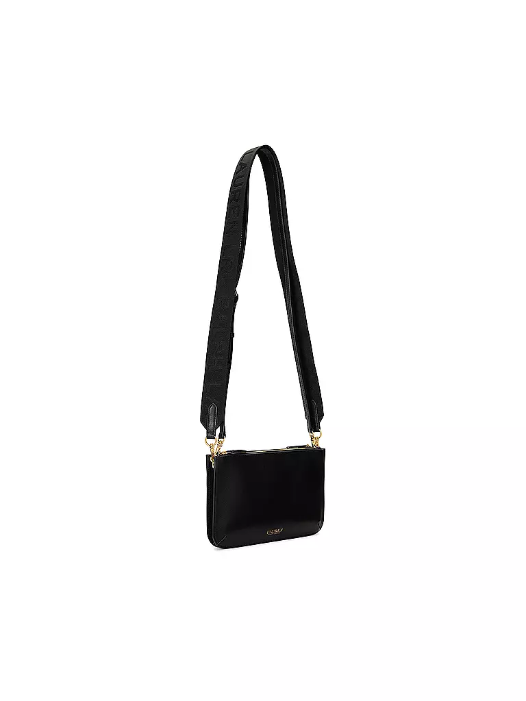 LAUREN RALPH LAUREN | Ledertasche - Umhängetasche LANDYN Medium | Noir
