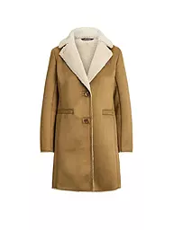 LAUREN RALPH LAUREN | Manteau aspect fourrure | Camel