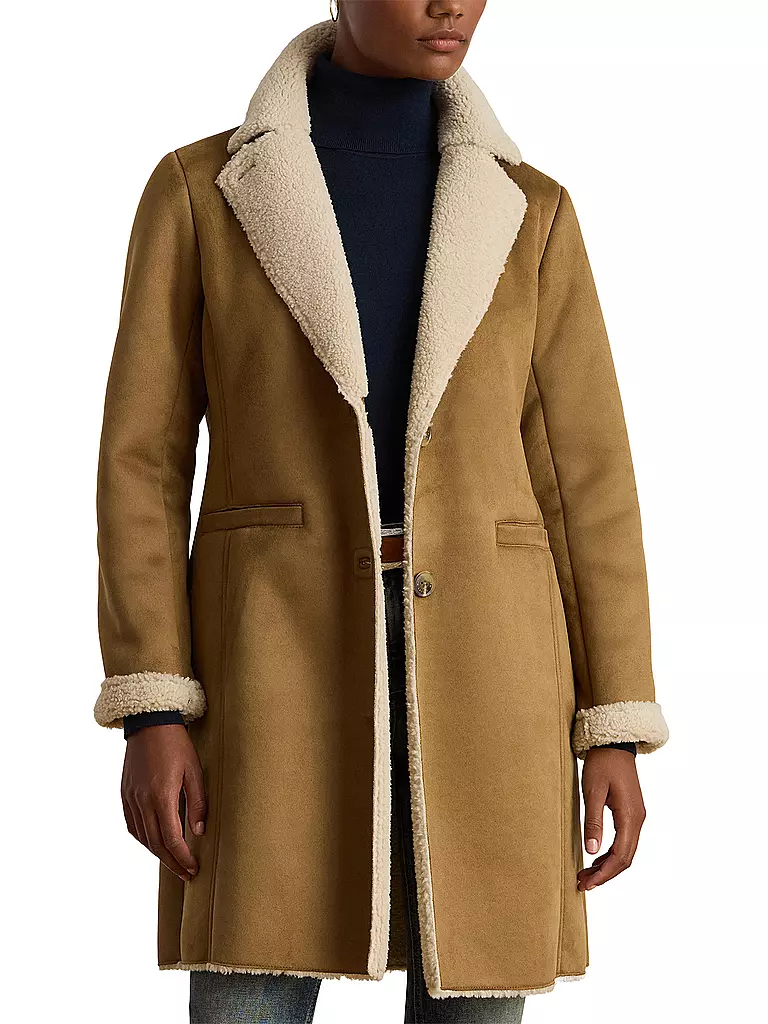LAUREN RALPH LAUREN | Manteau aspect fourrure | 