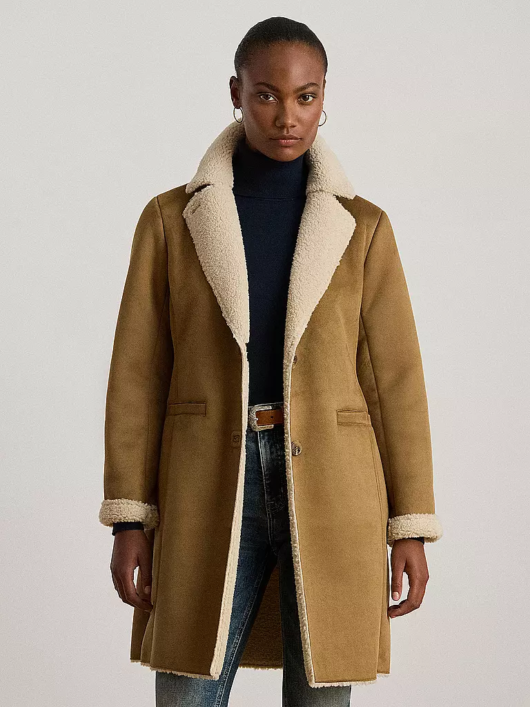 LAUREN RALPH LAUREN | Manteau aspect fourrure | 