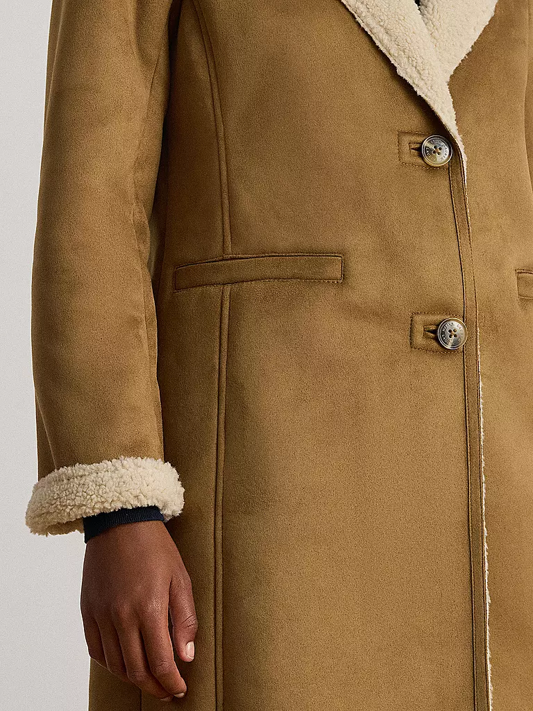 LAUREN RALPH LAUREN | Manteau aspect fourrure | 