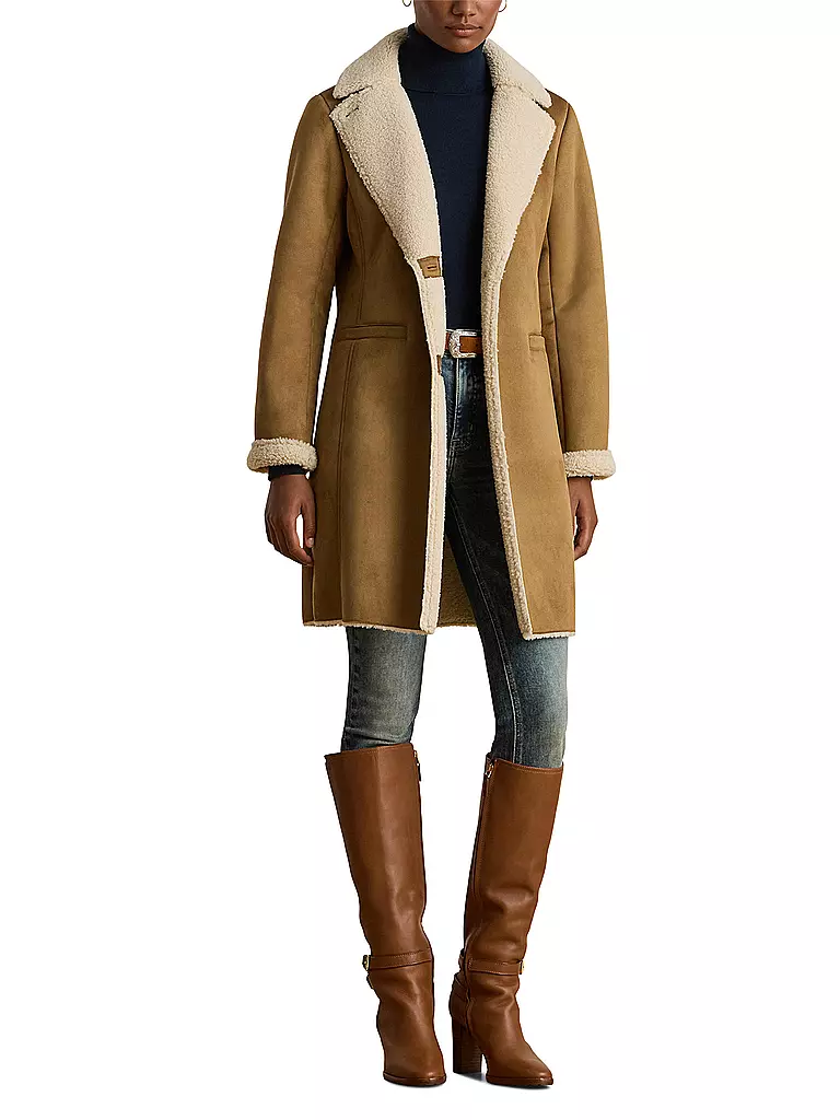 LAUREN RALPH LAUREN | Manteau aspect fourrure | 