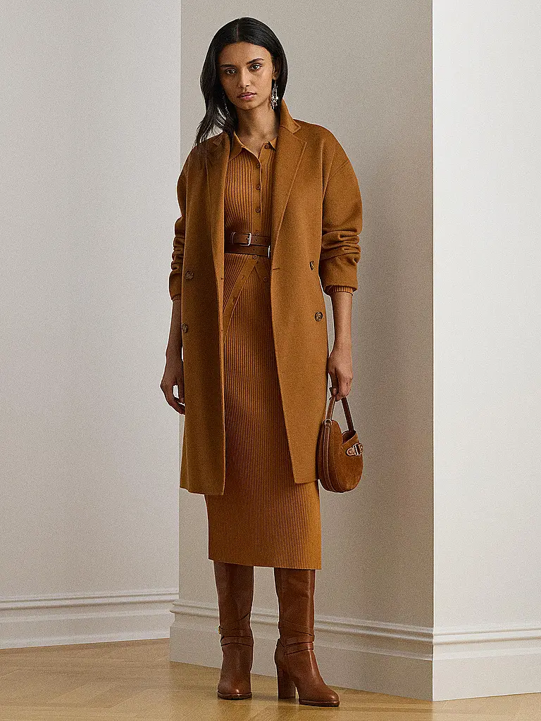 LAUREN RALPH LAUREN | Manteau en laine DAWLEY | camel