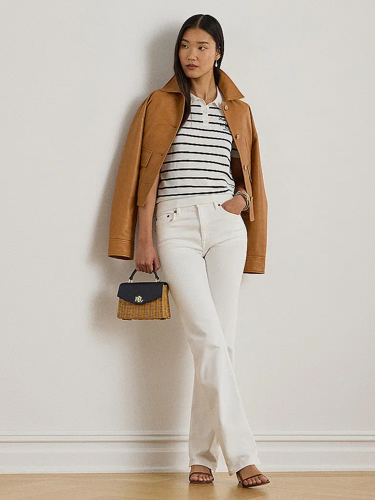 LAUREN RALPH LAUREN | Poloshirt NATRISSA | Blanc