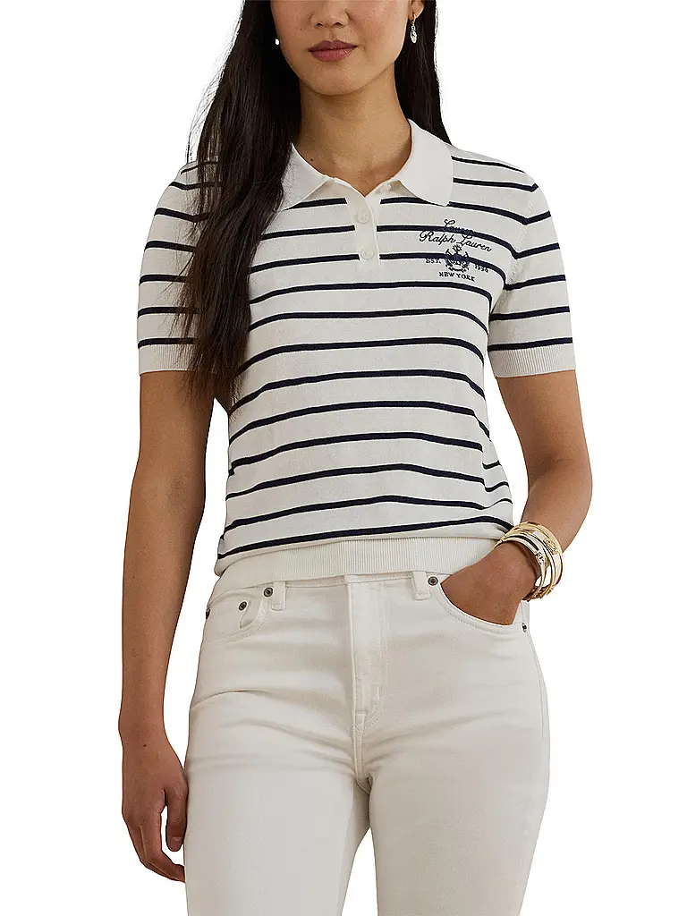 LAUREN RALPH LAUREN | Poloshirt NATRISSA | Blanc